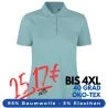 ARBEITS-POLO-SHIRT DAMEN| 587 von ID / Farbe: altaqua / 95% BAUMWOLLE 5% ELASTHAN