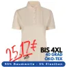 ARBEITS-POLO-SHIRT DAMEN| 587 von ID / Farbe: off-white / 95% BAUMWOLLE 5% ELASTHAN