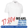 ARBEITS-POLO-SHIRT HERREN | PRO Wear 320 von ID / Farbe: weiß / 50% BAUMWOLLE 50% POLYESTER
