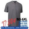 ARBEITS-POLO-SHIRT HERREN | PRO Wear 324 von ID / Farbe: grau / 50% BAUMWOLLE 50% POLYESTER
