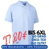 ARBEITS-POLO-SHIRT HERREN | PRO Wear 324 von ID / Farbe: hellblau / 50% BAUMWOLLE 50% POLYESTER