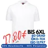 ARBEITS-POLO-SHIRT HERREN | PRO Wear 330 von ID / Farbe: weiß / 50% BAUMWOLLE 50% POLYESTER