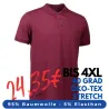 ARBEITS-POLO-SHIRT HERREN | STRETCH 525 von ID / Farbe: bordeaux / 95% BAUMWOLLE 5% ELASTHAN