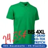 ARBEITS-POLO-SHIRT HERREN | STRETCH 525 von ID / Farbe: grün / 95% BAUMWOLLE 5% ELASTHAN
