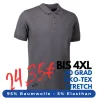 ARBEITS-POLO-SHIRT HERREN | STRETCH 525 von ID / Farbe: koks / 95% BAUMWOLLE 5% ELASTHAN