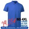 ARBEITS-POLO-SHIRT HERREN | STRETCH 525 von ID / Farbe: königsblau / 95% BAUMWOLLE 5% ELASTHAN
