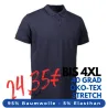 ARBEITS-POLO-SHIRT HERREN | STRETCH 525 von ID / Farbe: navy / 95% BAUMWOLLE 5% ELASTHAN