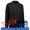 ARBEITS-SWEATSHIRT / ARBEITSPULLOVER HERREN | Classic Polo 601 von ID / Farbe: schwarz / 70% BAUMWOLLE 30% POLYESTER