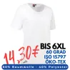 ARBEITS-T-SHIRT DAMEN | PRO Wear 312 von ID / Farbe: weiß / 60% BAUMWOLLE 40% POLYESTER