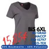 ARBEITS-T-SHIRT DAMEN | PRO Wear CARE 373 von ID / Farbe: grau / 60% BAUMWOLLE 40% POLYESTER