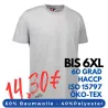 ARBEITS-T-SHIRT HERREN | PRO Wear 300 von ID / Farbe: grau / 60% BAUMWOLLE 40% POLYESTER