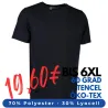 ARBEITS-T-SHIRT HERREN | TENCEL 528 von ID / Farbe: Navy / 70% Polyester (recycled) 30% Lyocell