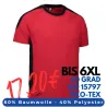 ARBEITS-T-SHIRT HERREN| PRO Wear Kontrast 302 von ID / Farbe: rot / 60% BAUMWOLLE 40% POLYESTER