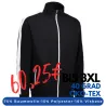 ARBEITSJACKE / FULL ZIPPER / SWEATJACKE HERREN| Kontrast 626 von ID / Farbe: schwarz / 75% BAUMWOLLE 15% POLYESTER 10% VISKOSE