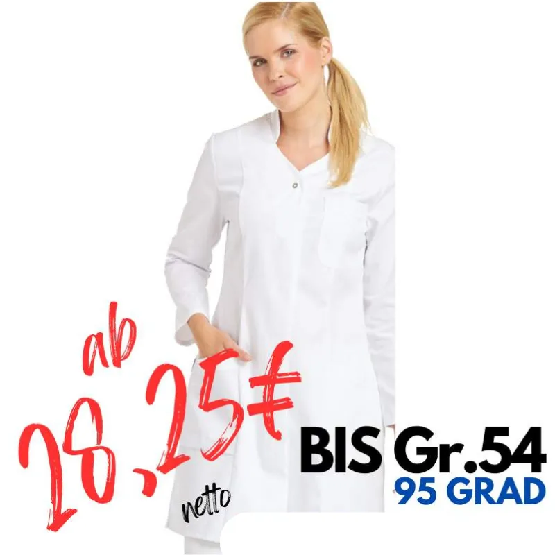 DAMEN - ARZTKITTEL - LABORKITTEL 2513 von LEIBER / Farbe: weiß / 65 % Polyester 35 % Baumwolle | MEIN-KASACK.de - KASACK - KASACKS