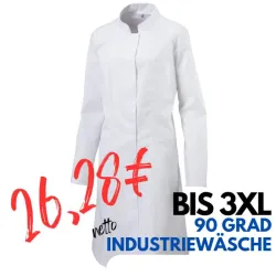 DAMEN - ARZTKITTEL - LABORKITTEL 290 von EXNER / Farbe: weiß / 65% PES - 35%BW - 220g