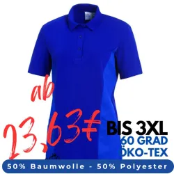 DAMEN - KASACK - Polo - 2546 von LEIBER / Farbe: königsblau / 50 % Baumwolle 50 % Polyester