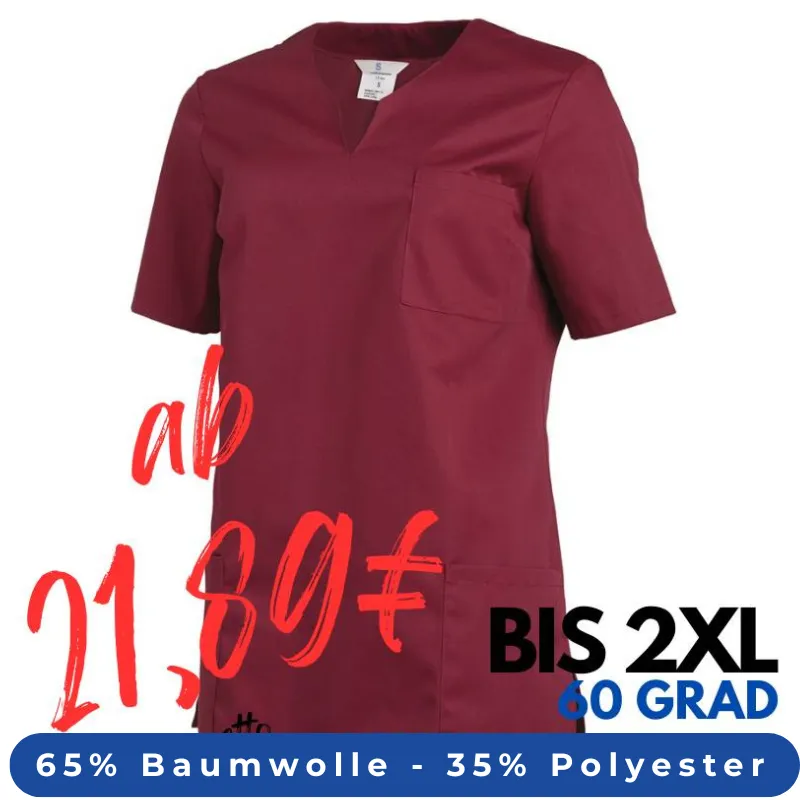 DAMEN - KASACK 1249 von LEIBER / Farbe: beere / 65 % Polyester 35 % Baumwolle | MEIN-KASACK.de - KASACK - KASACKS