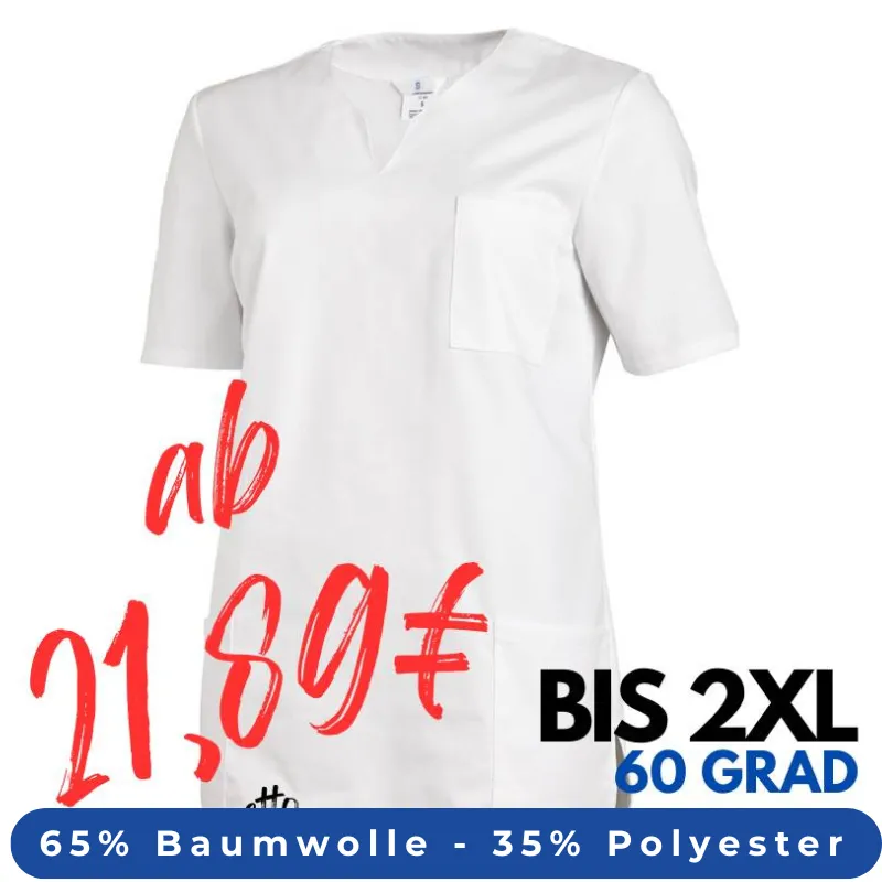 DAMEN - KASACK 1249 von LEIBER / Farbe: weiß / 65 % Polyester 35 % Baumwolle | MEIN-KASACK.de - KASACK - KASACKS