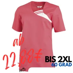 DAMEN - KASACK 1255 von LEIBER / Farbe: dunkelrosa / 65 % Polyester 35 % Baumwolle