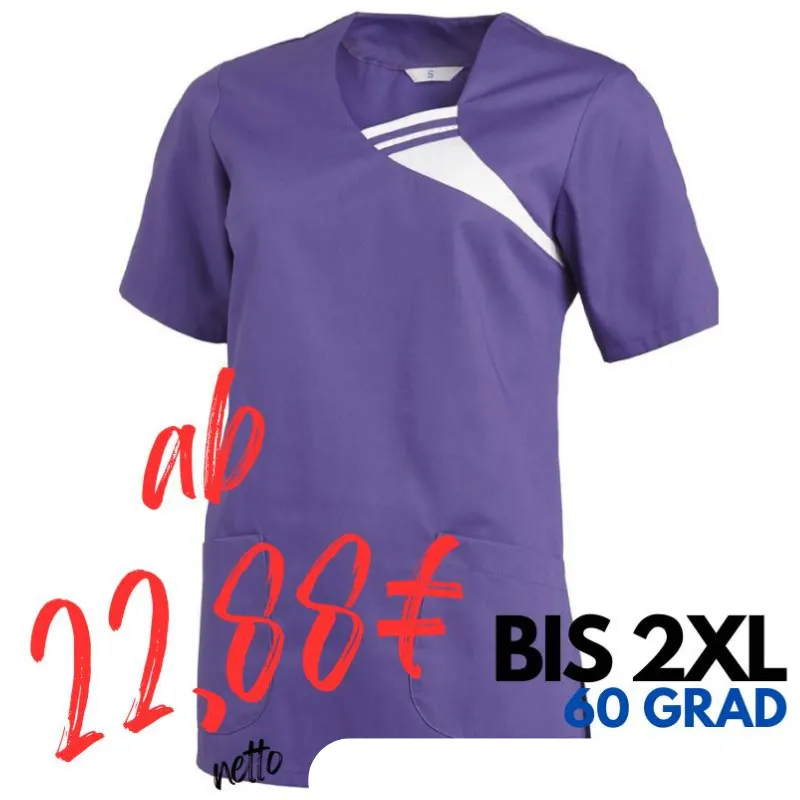 DAMEN - KASACK 1255 von LEIBER / Farbe: lila / 65 % Polyester 35 % Baumwolle | MEIN-KASACK.de - KASACK - KASACKS