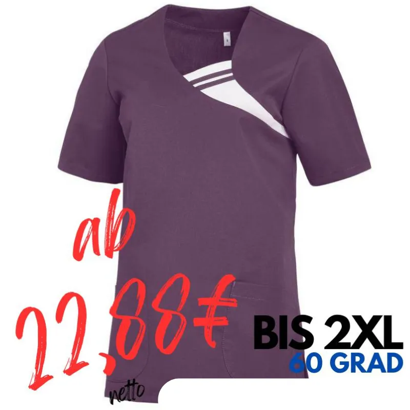 DAMEN - KASACK 1255 von LEIBER / Farbe: pflaume / 65 % Polyester 35 % Baumwolle | MEIN-KASACK.de - KASACK - KASACKS