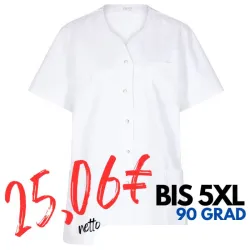 DAMEN - KASACK 240 von MEIN-KASACK.de  / Farbe: weiß / 50% Baumwolle 50% Polyester 175 g