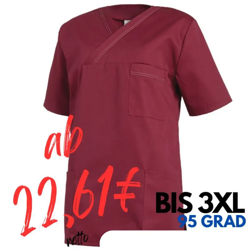DAMEN - KASACK 2451 von LEIBER / Farbe: beere / 65 % Polyester 35 % Baumwolle | MEIN-KASACK.de - KASACK - KASACKS