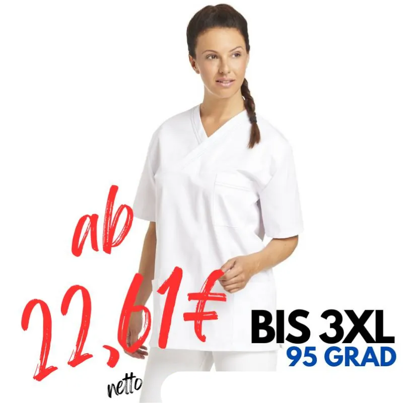 DAMEN - KASACK 2451 von LEIBER / Farbe: weiß / 65 % Polyester 35 % Baumwolle | MEIN-KASACK.de - KASACK - KASACKS