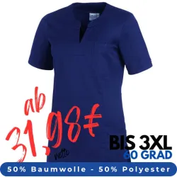 DAMEN - KASACK 2557 von LEIBER / Farbe: marine / 50 % Baumwolle 50 % Polyester