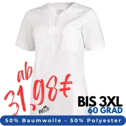 DAMEN - KASACK 2557 von LEIBER / Farbe: weiß / 50 % Baumwolle 50 % Polyester