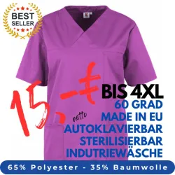 HERREN - KASACK 2651 von MEIN-KASACK.de / Farbe: raspberry / 65%PES - 35%BW - 170g/m²