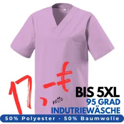 DAMEN - KASACK 273 von MEIN-KASACK.de / Farbe: flieder / 50% Baumwolle 50% Polyester 175 gr.