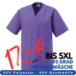 DAMEN - KASACK 273 von MEIN-KASACK.de / Farbe: purple / 50% Baumwolle 50% Polyester 175 gr..