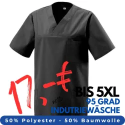 DAMEN - KASACK 273 von MEIN-KASACK.de / Farbe: schwarz / 50% Baumwolle 50% Polyester 175 gr.