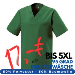 HERREN - KASACK 273 von MEIN-KASACK.de / Farbe: flaschengrün / 50% Baumwolle 50% Polyester 175 gr.