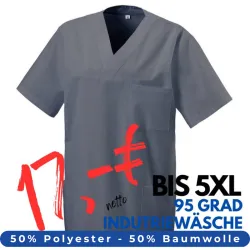 HERREN - KASACK 273 von MEIN-KASACK.de / Farbe: graphit / 50% Baumwolle 50% Polyester 175 gr.