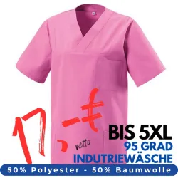 HERREN - KASACK 273 von MEIN-KASACK.de / Farbe: hotpink / 50% Baumwolle 50% Polyester 175 gr.