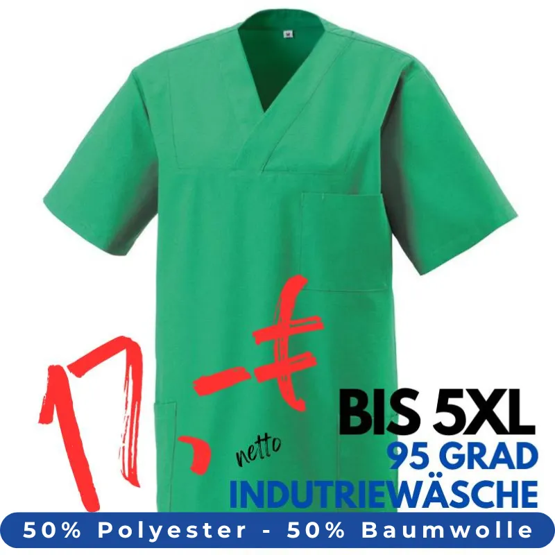 HERREN - KASACK 273 von MEIN-KASACK.de / Farbe: light green / 50% Baumwolle 50% Polyester 175 gr. | MEIN-KASACK.de - KASACK - KASACKS