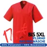 HERREN - KASACK 273 von MEIN-KASACK.de / Farbe: rot / 50% Baumwolle 50% Polyester 175 gr.