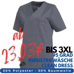 DAMEN - KASACK 2732 von LEIBER / Farbe: anthrazit / 50% Baumwolle 50% Polyester