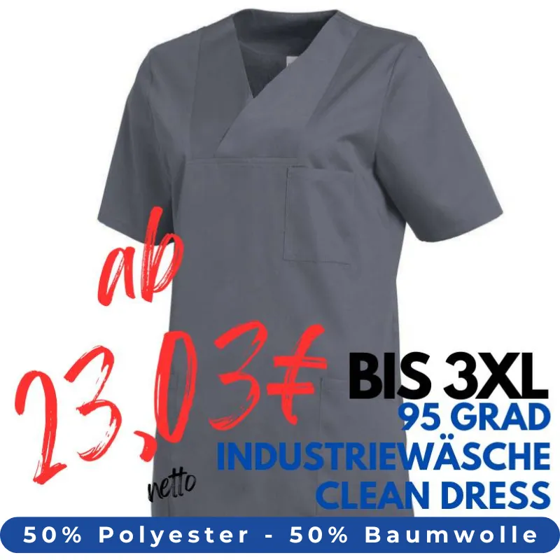 DAMEN - KASACK 2732 von LEIBER / Farbe: anthrazit / 50% Baumwolle 50% Polyester | MEIN-KASACK.de - KASACK - KASACKS