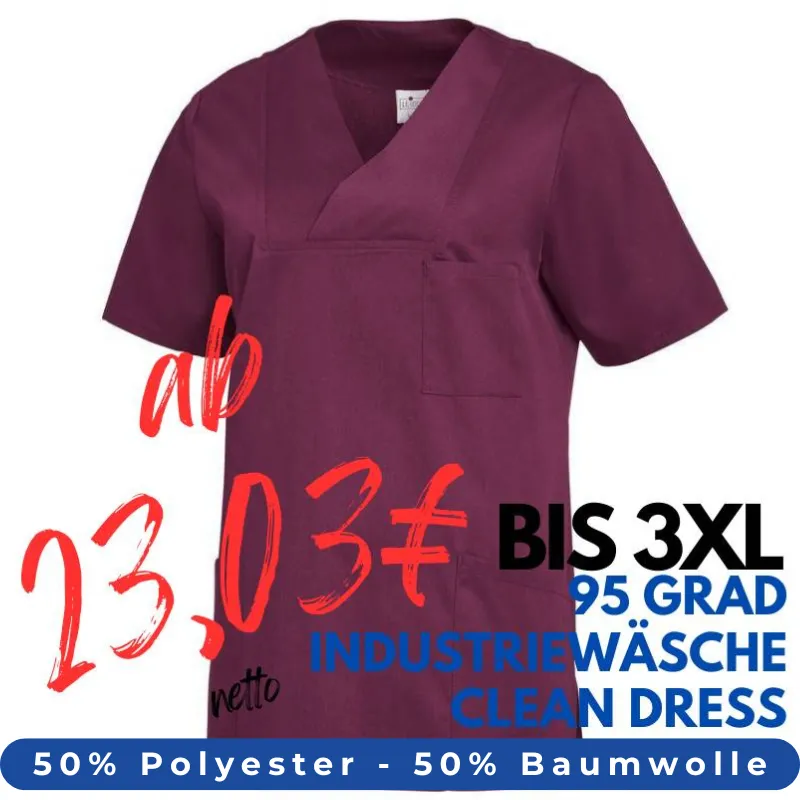 DAMEN - KASACK 2732 von LEIBER / Farbe: beere / 50% Baumwolle 50% Polyester | MEIN-KASACK.de - KASACK - KASACKS