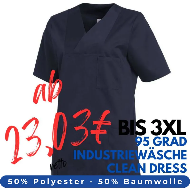DAMEN - KASACK 2732 von LEIBER / Farbe: marine / 50% Baumwolle 50% Polyester | MEIN-KASACK.de - KASACK - KASACKS