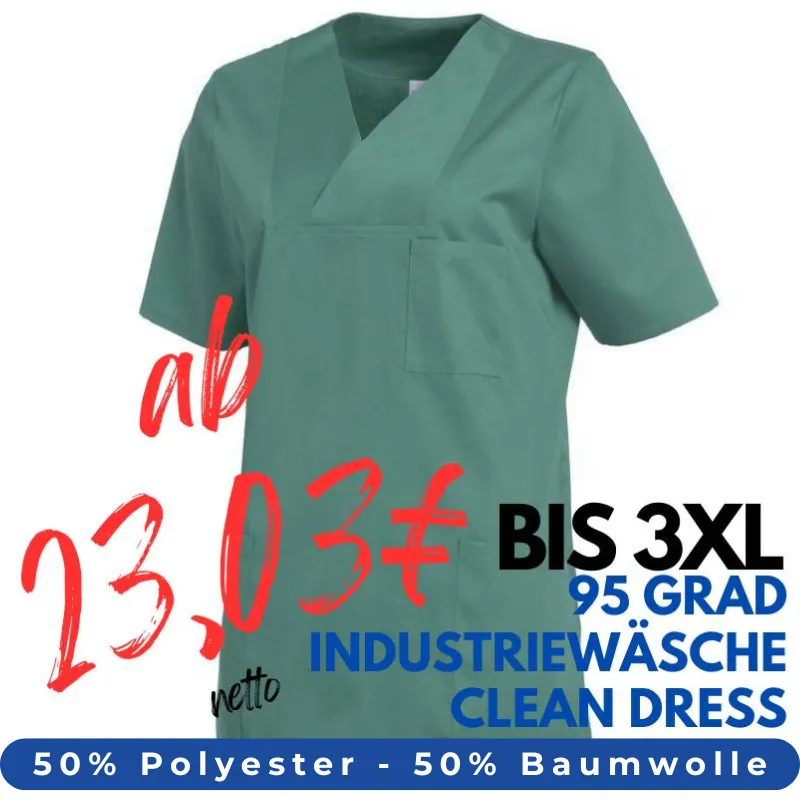 DAMEN - KASACK 2732 von LEIBER / Farbe: olive / 50% Baumwolle 50% Polyester | MEIN-KASACK.de - KASACK - KASACKS