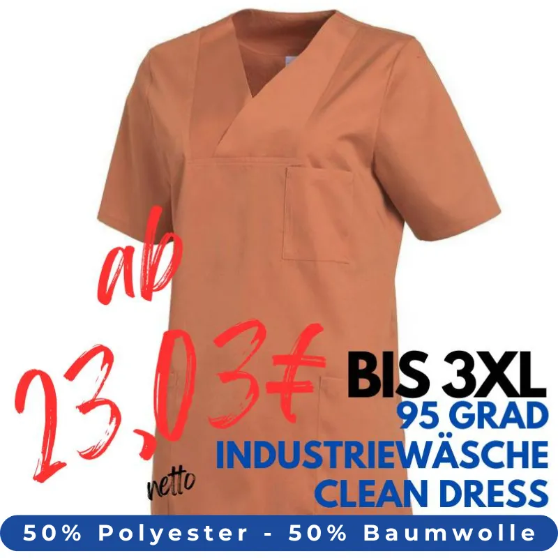 DAMEN - KASACK 2732 von LEIBER / Farbe: zimt / 50% Baumwolle 50% Polyester | MEIN-KASACK.de - KASACK - KASACKS