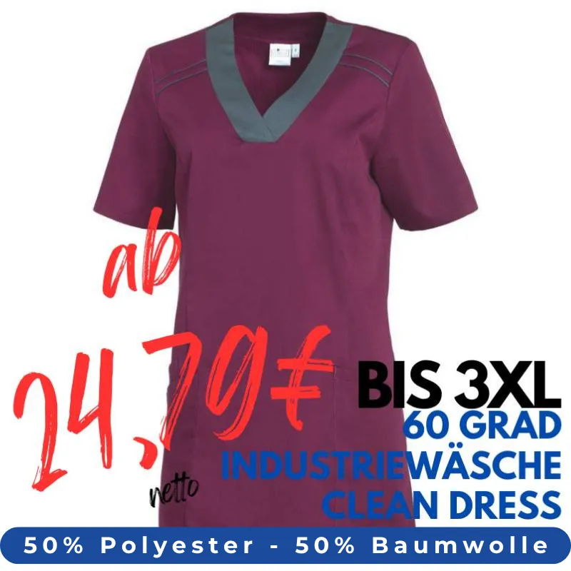 DAMEN - KASACK 2798 von LEIBER / Farbe: beere / 50% Baumwolle, 50% Polyester | MEIN-KASACK.de - KASACK - KASACKS