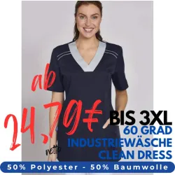 DAMEN - KASACK 2798 von LEIBER / Farbe: marine / 50% Baumwolle, 50% Polyester