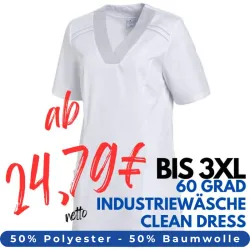 DAMEN - KASACK 2798 von LEIBER / Farbe: weiß / 50% Baumwolle, 50% Polyester