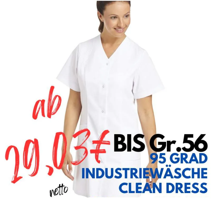 DAMEN - KASACK 459 von LEIBER / Farbe: weiß / 65 % Polyester 35 % Baumwolle | MEIN-KASACK.de - KASACK - KASACKS